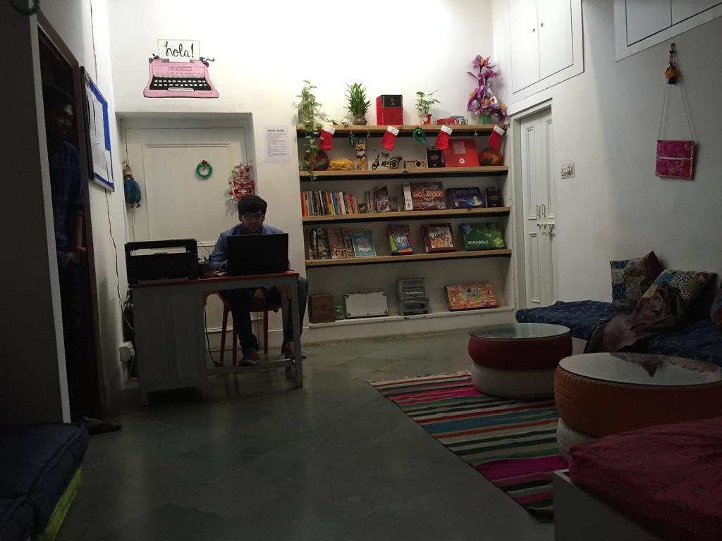 Doodle Rack Hostel Jaipur Luaran gambar