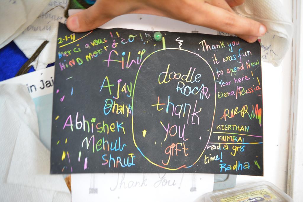 Doodle Rack Hostel Jaipur Luaran gambar