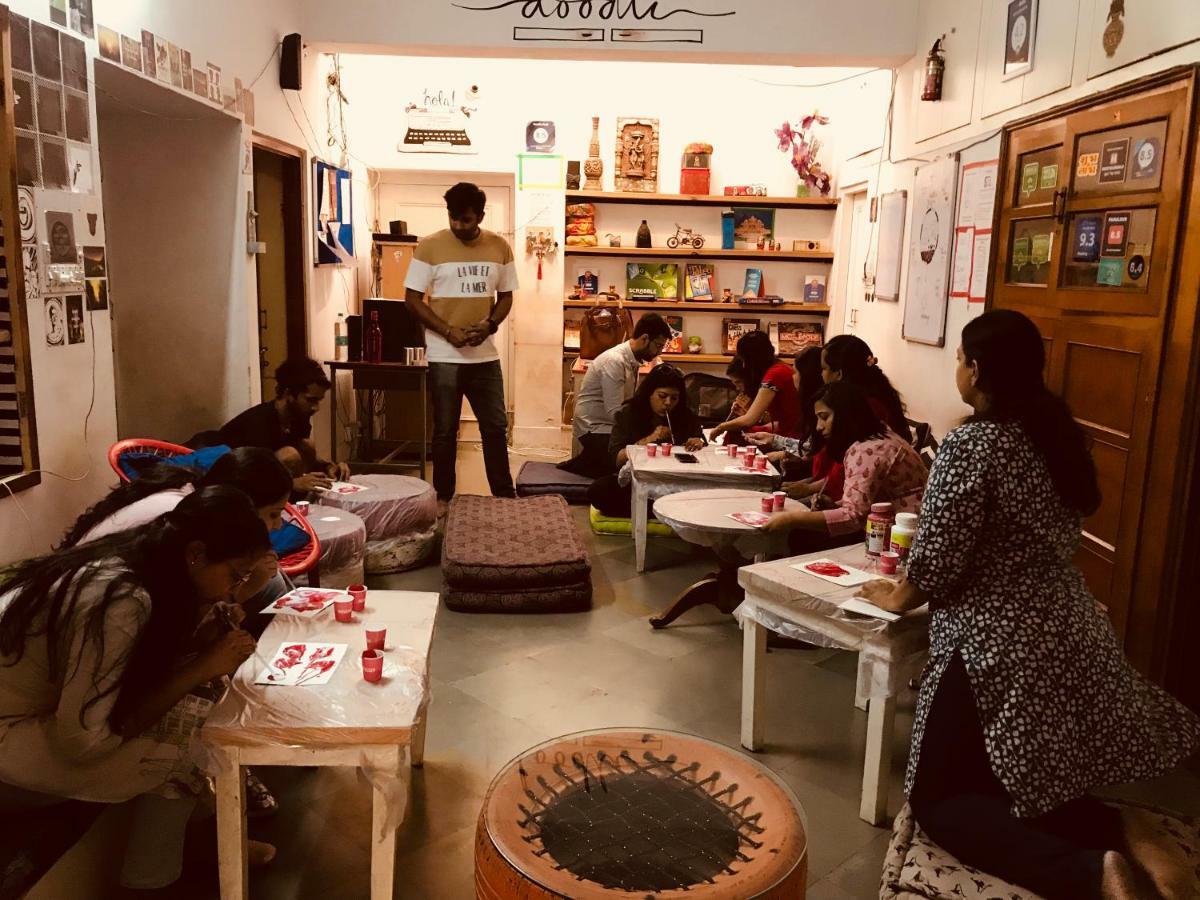 Doodle Rack Hostel Jaipur Luaran gambar
